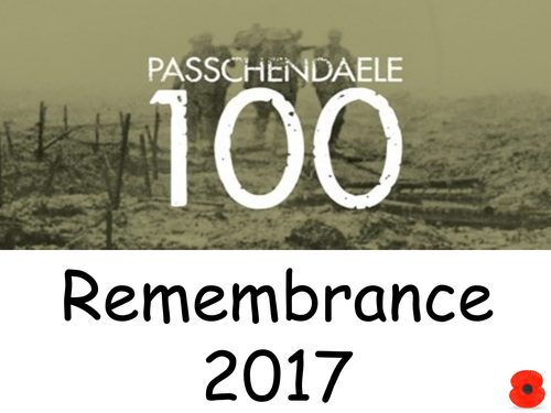 Remembrance 2017 Assembly
