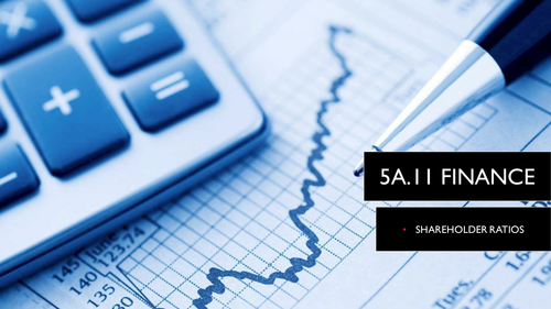 CIE A Level Business 5A.11F Shareholder Ratios