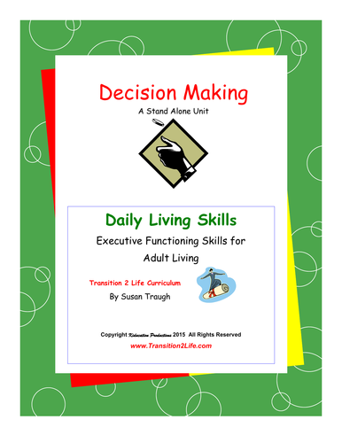 DLS Decision Making Workbook-Daily Living Skills