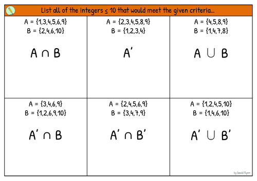 Venn diagrams and sets worksheet - New Maths GCSE - Mastery