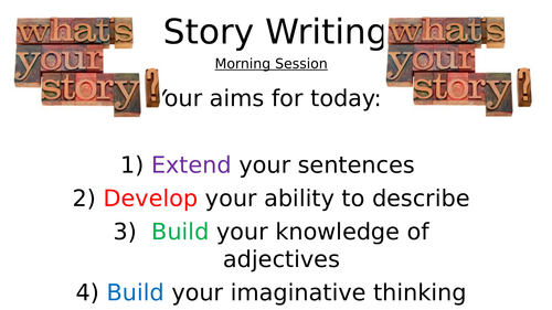 Story writing