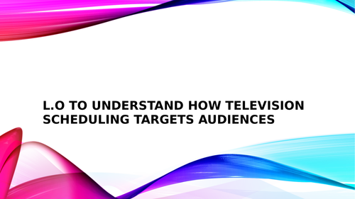 Television Scheduling and Uses and Gratification