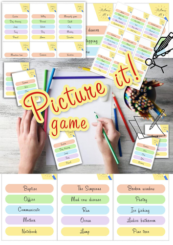 Picture it! A game based on Pictionary.