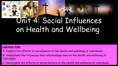 Unit 4 - Primary and Secondary Socialisation