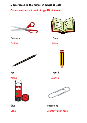 EAL English & Italian (4 lessons)