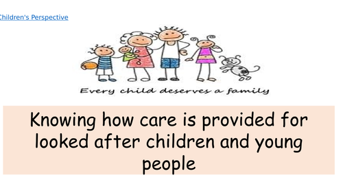 Unit 10 - Caring for Children and Young People