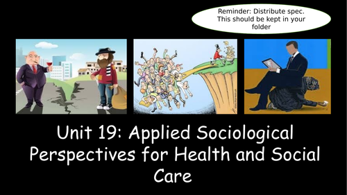 Level 3: Unit 19 - Sociological Perspectives  (bundle lesson)