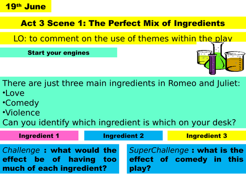 KS4 Romeo and Juliet Act 3 Scene 1