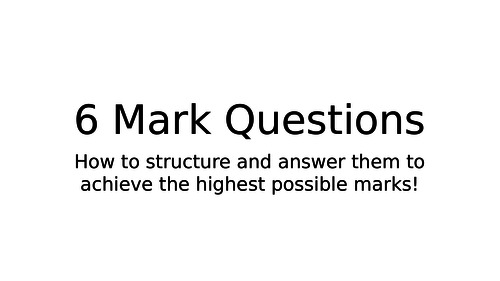 OCR GCSE PE New Spec 2016 - How to answer 6 mark questions using AO's