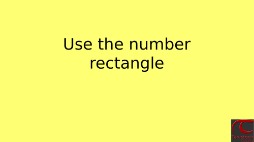Using number rectangles to introduce various maths concepts.