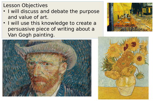 Van Gogh Art Analysis Tasks - Art Dealer