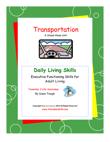 DLS Transportation Workbook-Daily Living Skills