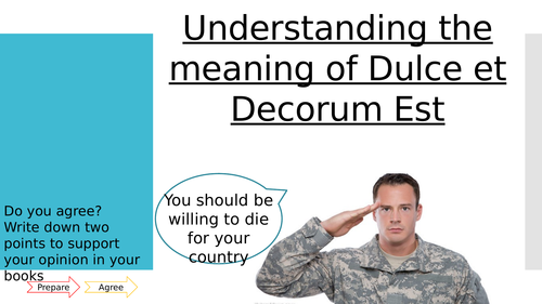 Dulce et Decorum Est - Wilfred Owen Resources