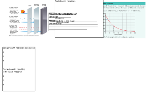 CP6 Radioactivity revision mat