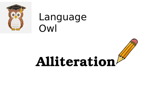 KS2 ALLITERATION