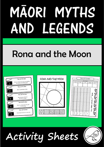 Māori Myths and Legends – Rona and the Moon