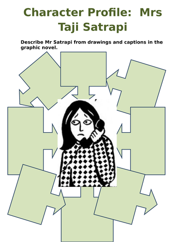Persepolis - Character profile Mrs Taji Satrapi