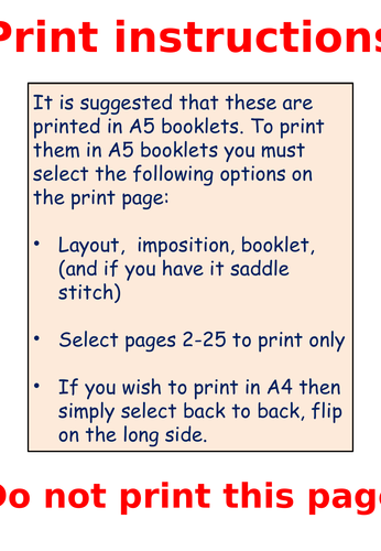 English Language Paper Revision
