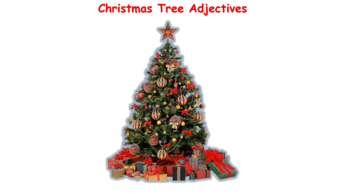 Christmas Adjectives Activity