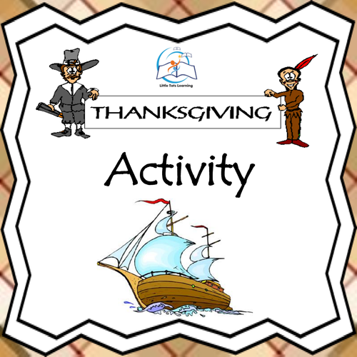 Mayflower Suitcase Thanksgiving Writing Activity