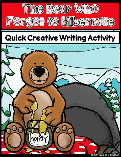The Bear Who Forgot to Hibernate Writing Activity