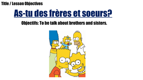 As-tu and frères et soeurs
