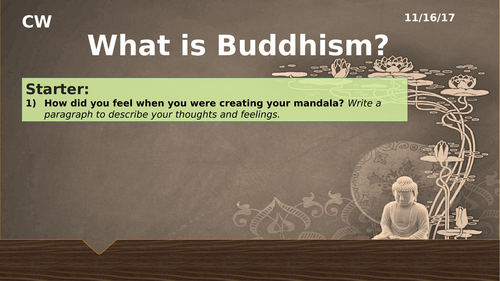 Buddhism the Three Marks of Existence | Teaching Resources