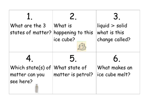 Science - States of matter UKS2