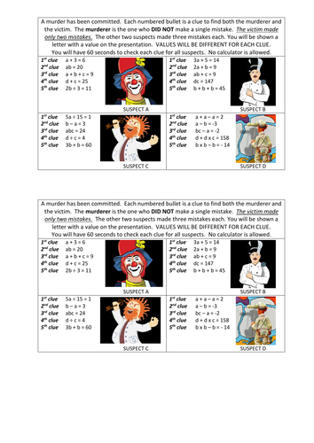Substitution - A murder mystery