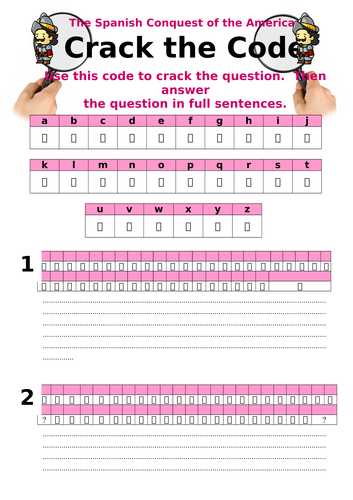 Crack the Code - Spanish Conquest of the Americas