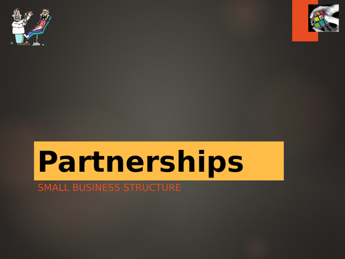 Business structure - Partnerships