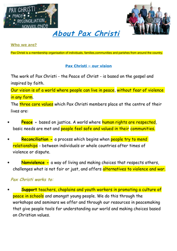 AQA GCSE 9-1 Religious Studies: Peace and Conflict. Christianity and Pacifism