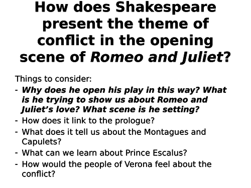 Romeo and Juliet