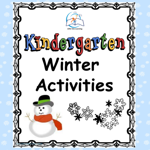 Kindergarten Winter Activities {Literacy and Math}