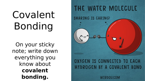 KS4 - covalent bonding | Teaching Resources