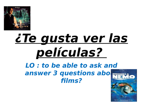 Mis peliculas. Hobbies presentation
