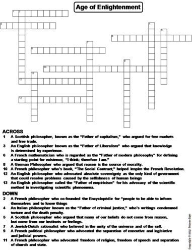 Эпоха кроссворд. Кроссворд по философии. Кроссворд по теме эпоха Просвещения. Кроссворд по истории эпоха Просвещения. Кроссворд на тему эпоха Просвещения.