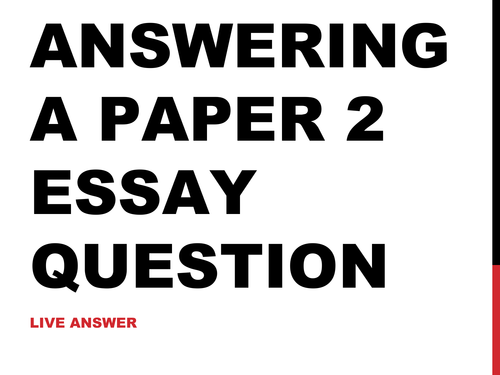 IB Language and Literature Support Pack: Paper 2 - Printable Structure Strips