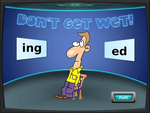 Adjectives  with ing or ed endings