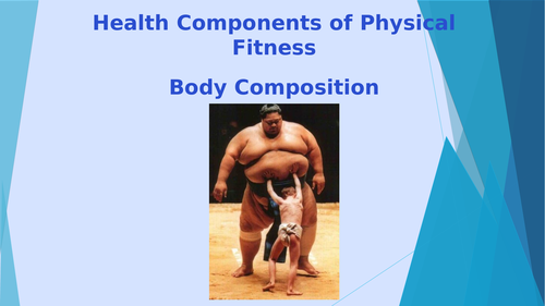 A Level PE- Body Composition Presentation and worksheet