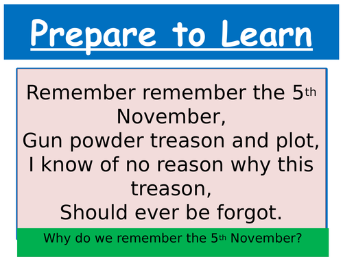 Guy Fawkes Gunpowder Plot