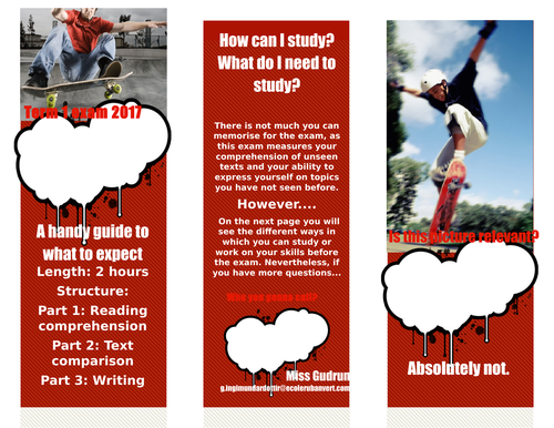 IGCSE Edexcel English B Revision brochure
