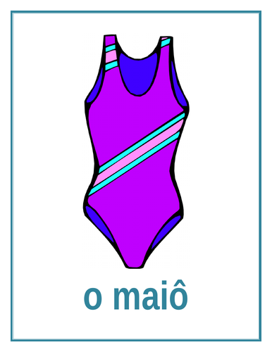 Roupa (Clothing in Portuguese) Posters