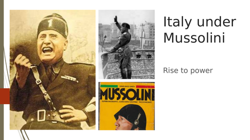 Mussolini Rise to Power