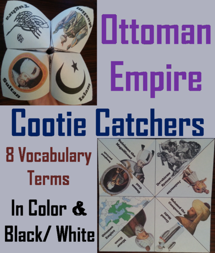 Ottoman Empire Cootie Catchers