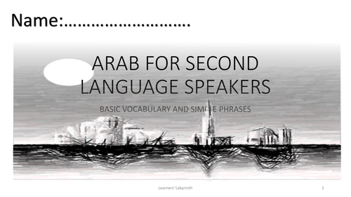 AFL- Basic Arabic for Beginners