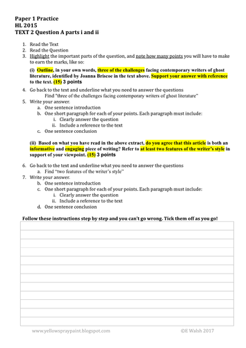 Irish leaving cert essay predictions 2018 05 image