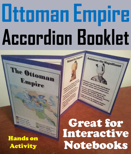 Ottoman Empire Accordion Booklet