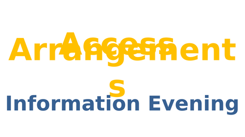 Access Arrangement Information Presentation