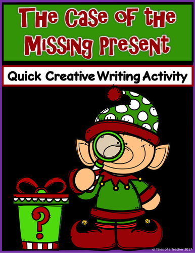 The Case of the Missing Present ~ Writing Activity